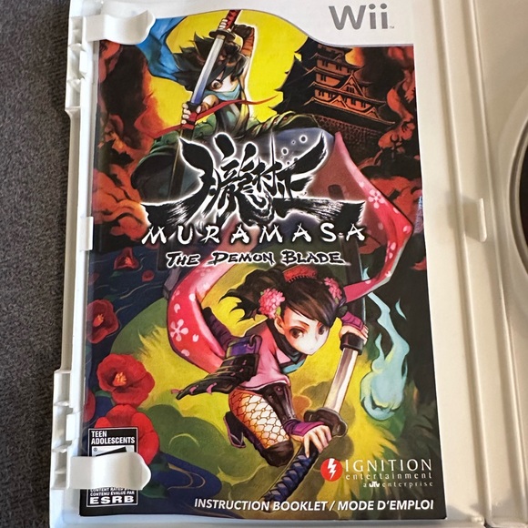 CIB T rated Wii Action game Muramasa the Demon Blade - Picture 4 of 6
